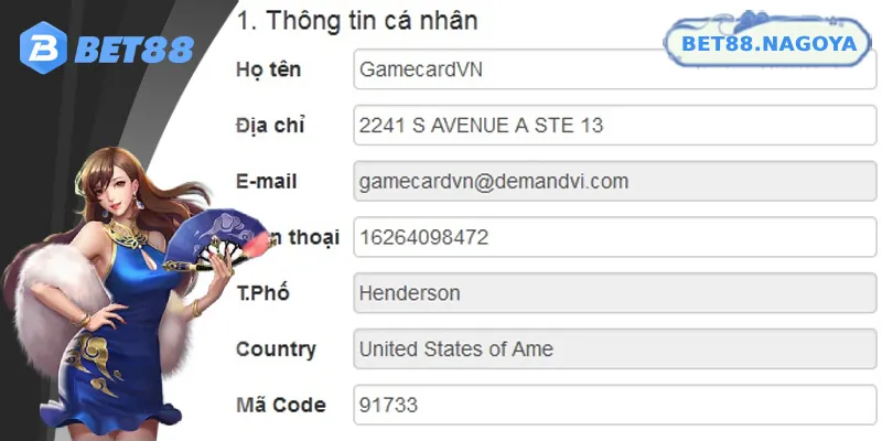 Hướng dẫn quy trình đăng ký tài khoản Bet88